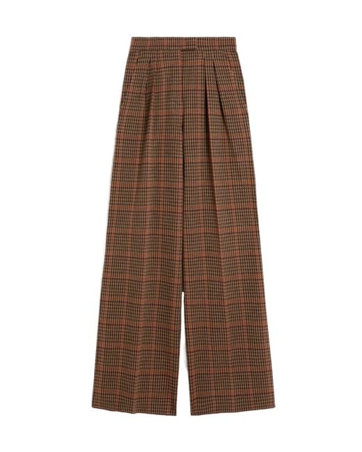 Max Mara Brown Tailored Pants