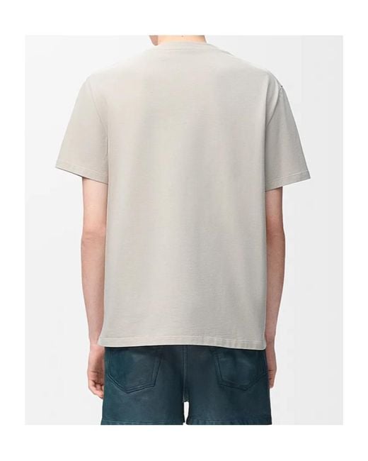 Loewe White Short-Sleeved T-Shirt for men