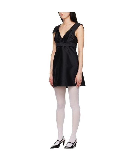 ShuShu/Tong Black Shushu/Tong A-Line Lapel