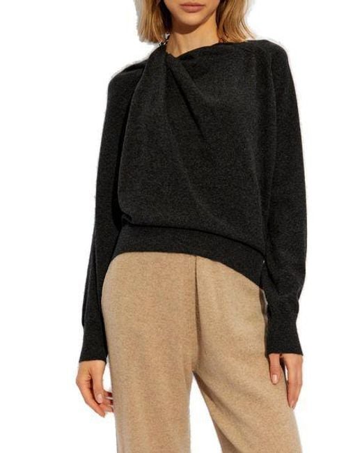 Stella McCartney Black Chain-Link Detailed Jumper