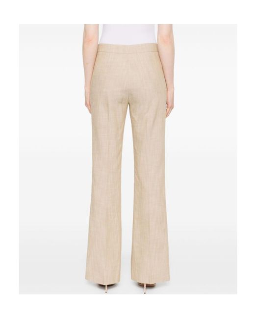 Pinko White Flared Suit Trousers