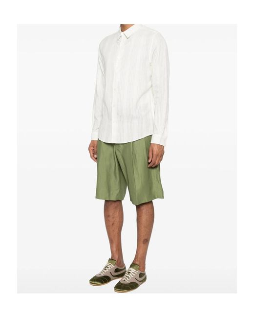 Samsøe & Samsøe White Long-Sleeved Shirt for men