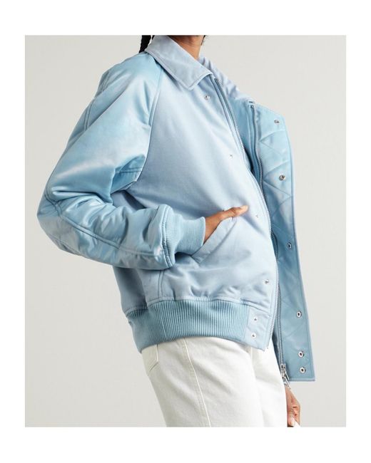 Adidas Originals Blue Long-Sleeved Casual Jacket