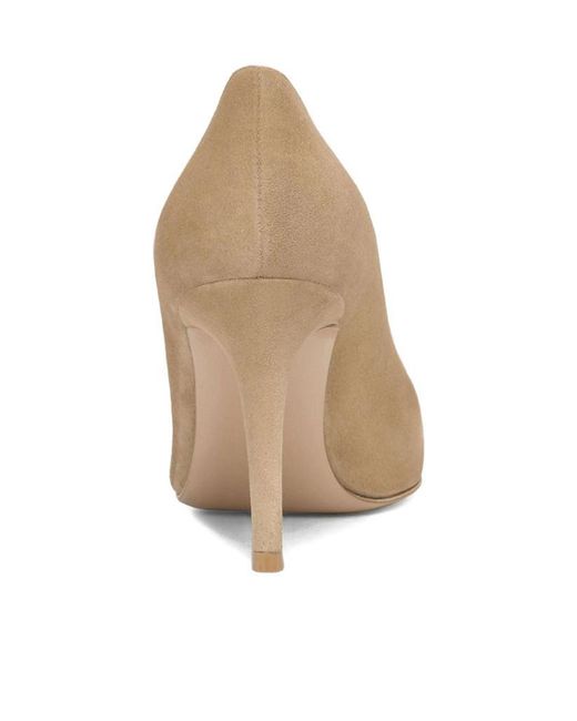 Gianvito Rossi Natural Pointed-Toe High Heels