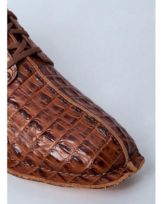 Martine Rose Brown Clarks X Derby Shoes