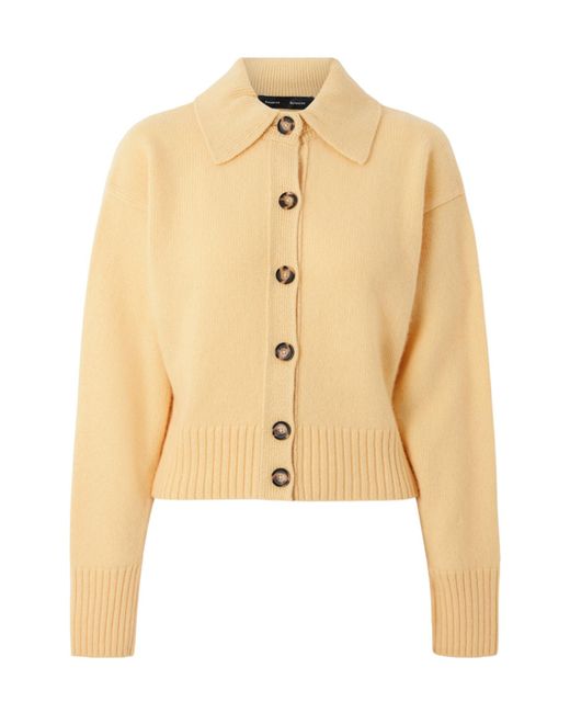 Proenza Schouler Natural Long-Sleeved Knitted Shirt