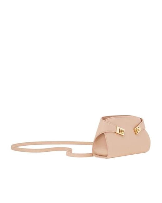 Ferragamo Natural Ferragamo Hug Crossbody Bag