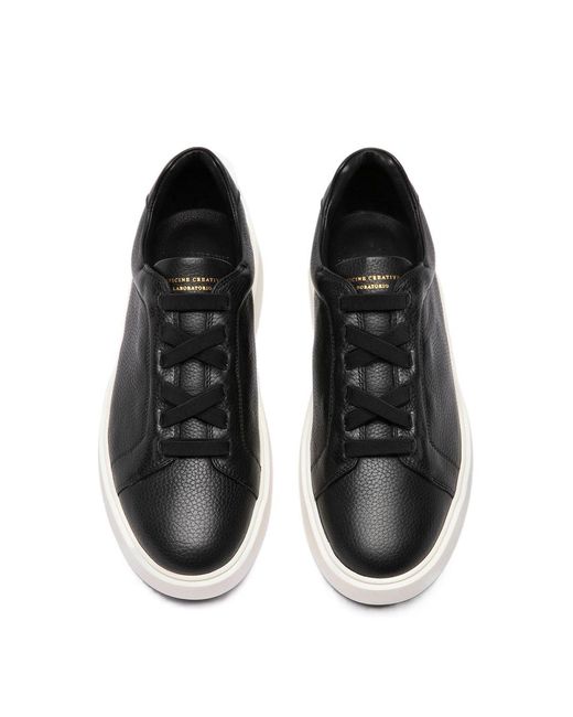 Officine Creative Black Slouch 001 Casual Sneakers for men