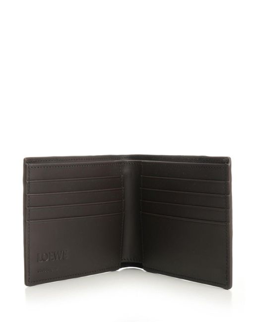 Loewe Green Puzzle Bifold Wallet for men