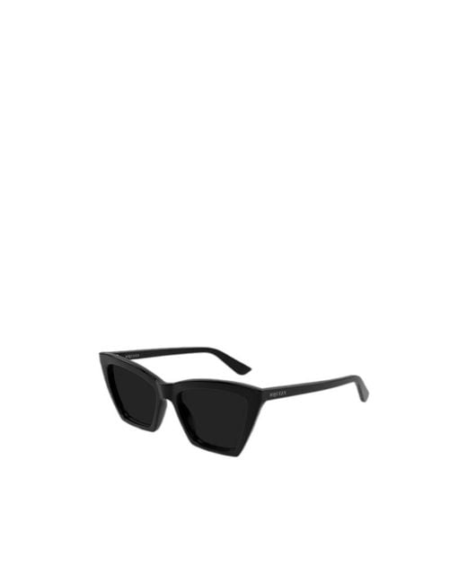 McQueen Black Eyewear Cat-Eye Frame Sunglasses