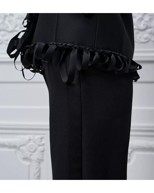 Dior Black Regular-Fit Pants