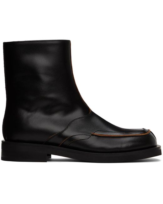 ANDERSSON BELL Black Dayne Ankle Boots for men