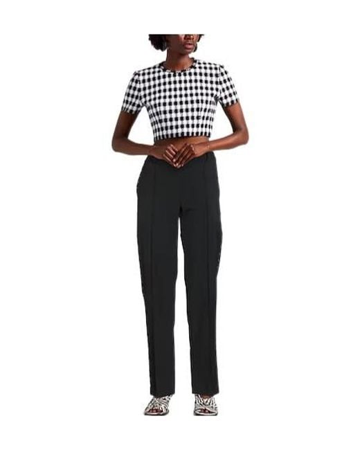 Rag & Bone Black Straight-Leg Trousers