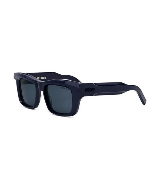 Dior Blue Full-Frame Sunglasses for men