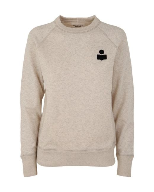 Isabel Marant Natural Isabel Marant Étoile Milla Logo Sweatshirt