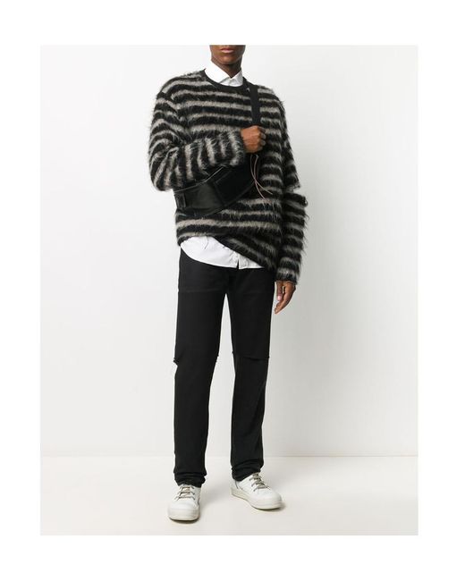 Raf Simons Black Straight Jeans for men