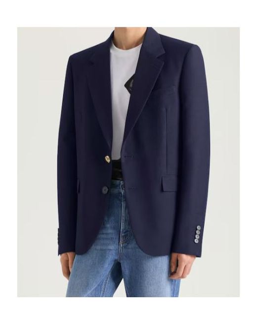 Givenchy Blue Single-Breasted Blazer for men