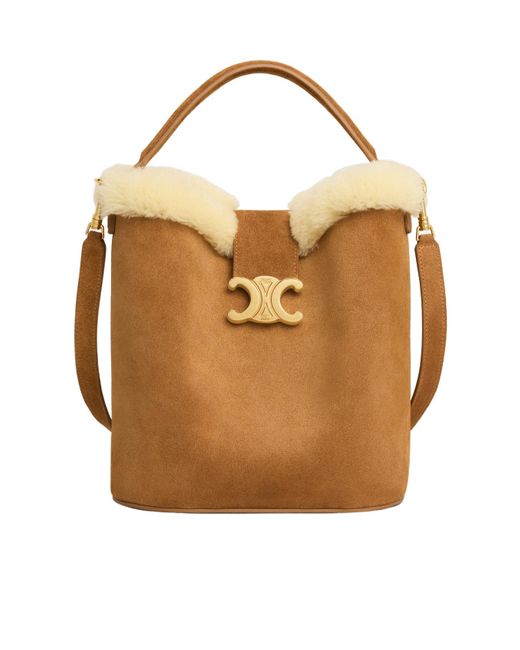 Céline Brown Medium Louise Bag