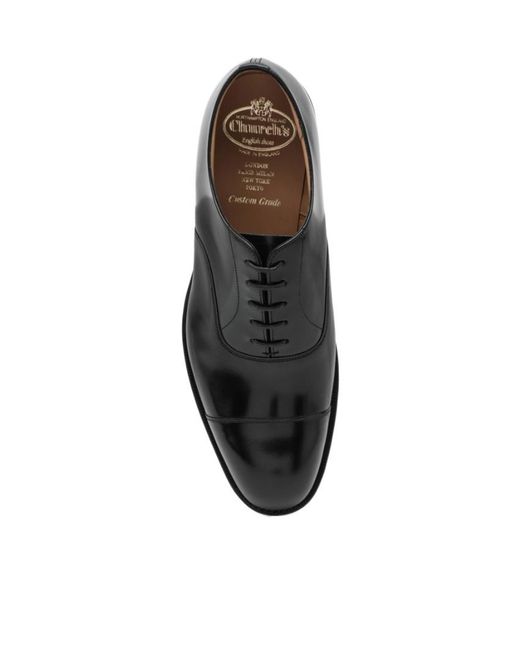 Church's Black Lace-Up Derby Shoes for men