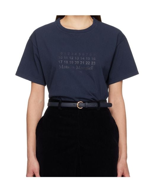 Maison Margiela Black Crew Neck T-Shirt