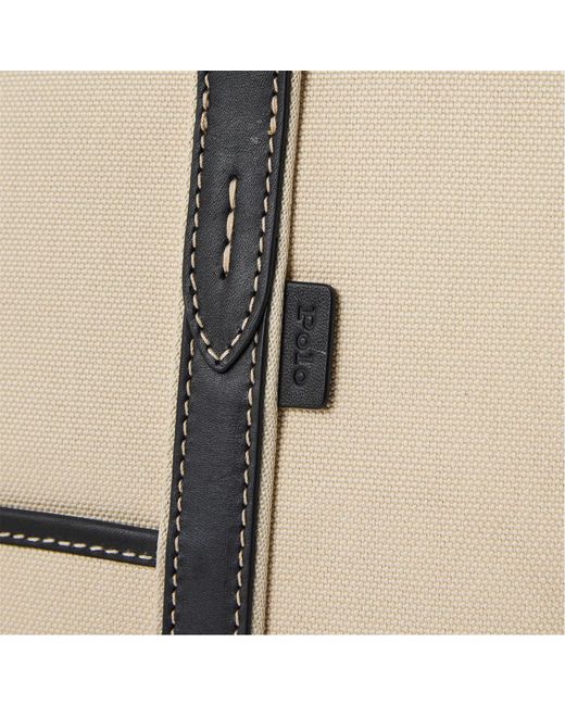 Polo Ralph Lauren Natural Logo Detail Handbag