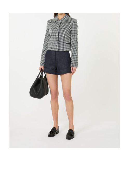 Max Mara Gray Long-Sleeve Casual Jacket