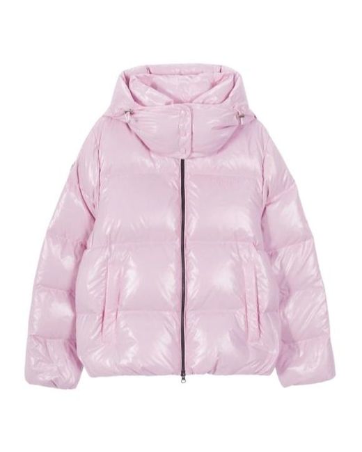 Duvetica Pink Goose-Down Puffer Jacket