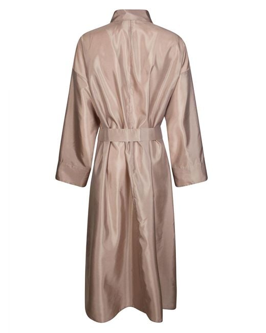 Max Mara Brown 'S Anna Long-Sleeved Dress