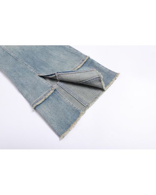 LIU REGALI Blue Wide-Leg Jeans