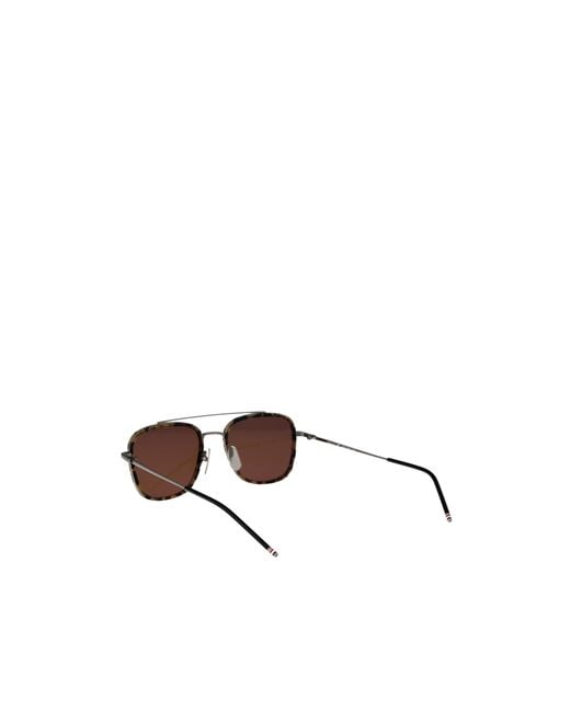Thom Browne Multicolor Eyewear Navigator Frame Sunglasses for men