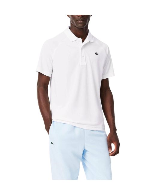 Lacoste White Polo Shirt for men