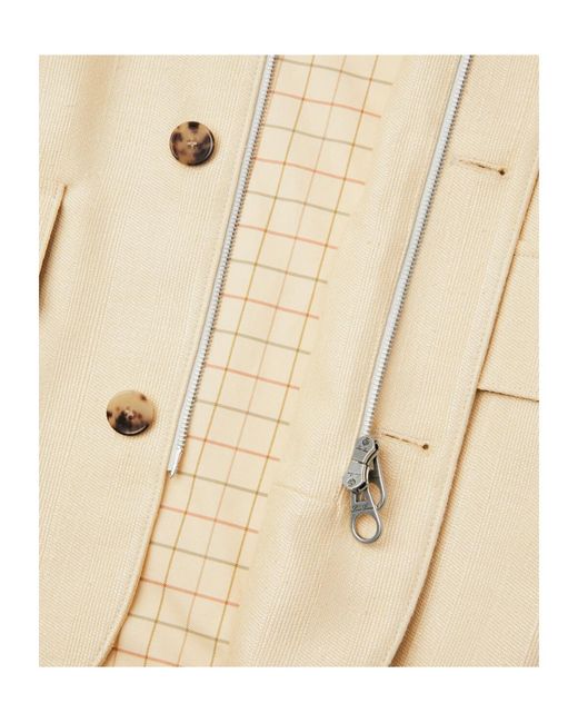 Loro Piana Natural Long-Sleeved Casual Jacket