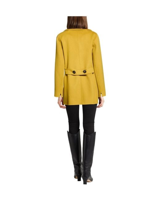 Max Mara Yellow Coats