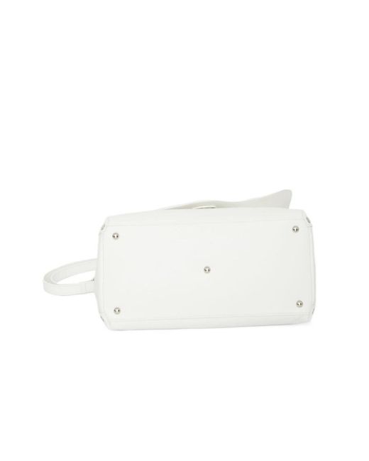Zanellato White Logo Shoulder Bag