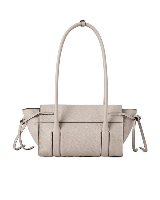 Mulberry White Mini Soft Bayswater Shoulder Bag