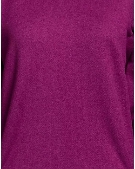 Saint Laurent Purple Half-Zip Sweatshirts