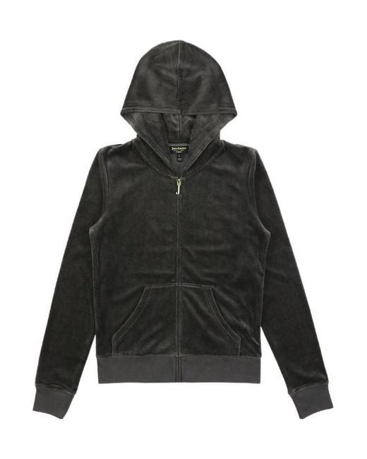 Juicy Couture Black Logo Printed Casual Jacket