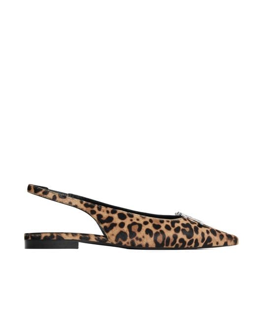 Céline Brown Alma Triomphe Flat Slingback