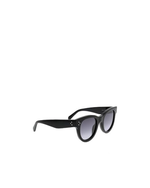 Céline White Logo Sunglasses