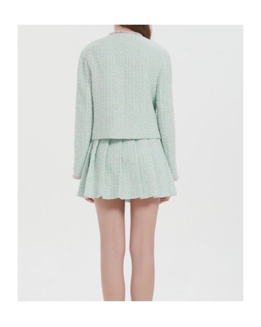 Marissa Chiara Blue Long-Sleeved Jacket