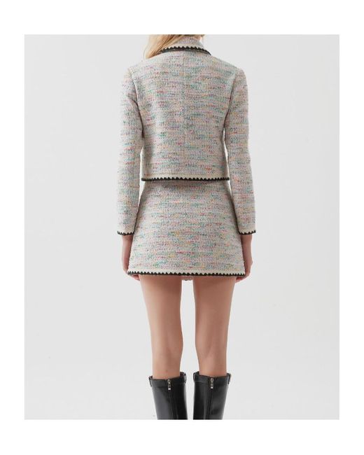 Marissa Chiara Gray Long-Sleeved Jacket