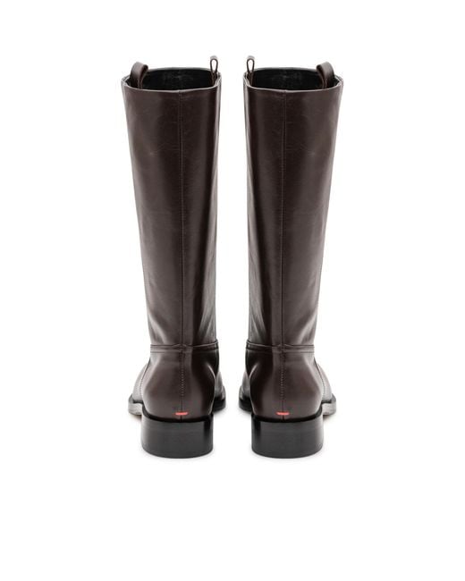 Aeyde Brown Theo Knee-High Boots