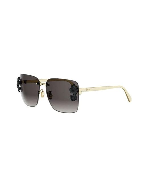 Dior Metallic Rimless Sunglasses