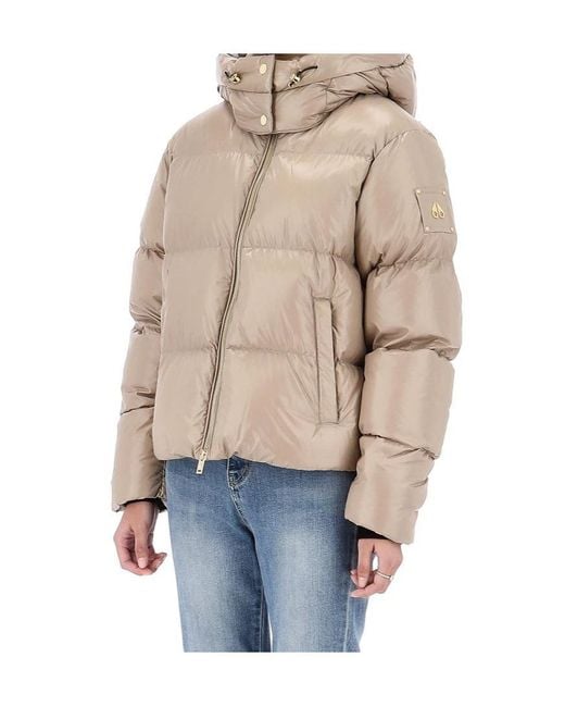 Moose Knuckles Natural Moonstone Down Padded Jacket