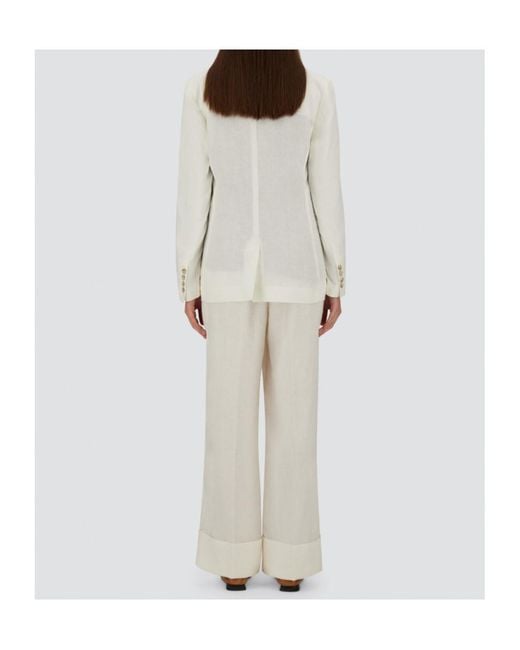 Herno White Blazer