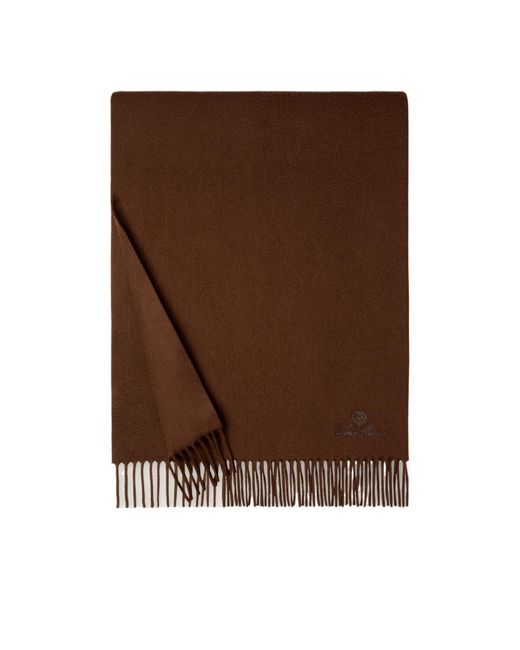 Loro Piana Brown Extra Grande Unita Scarf