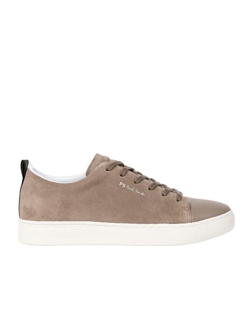 Paul Smith Brown Lee Suede Sneakers for men