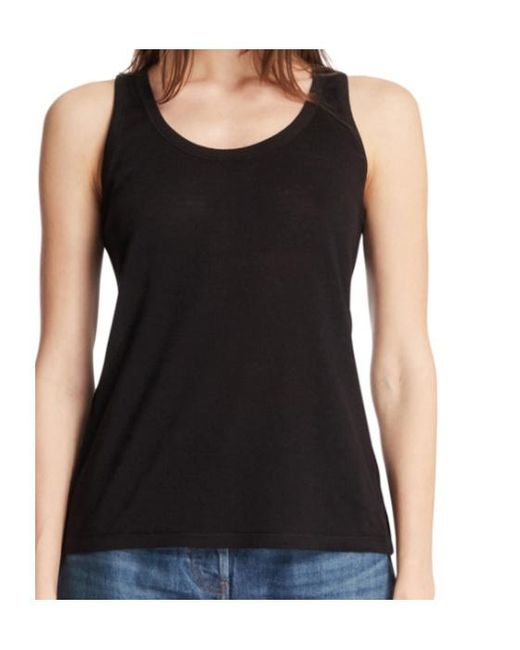 The Row Black Sleeveless Vest