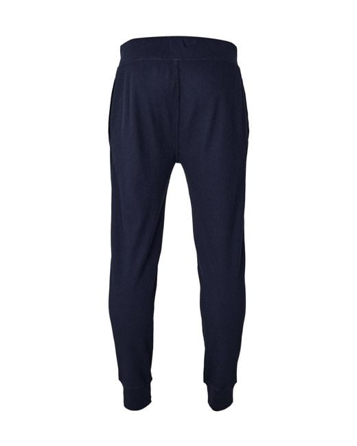 Polo Ralph Lauren Blue Quilted Jogger Pants for men