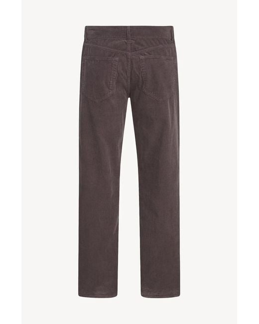 The Row Gray Rossen Corduroy Pants for men